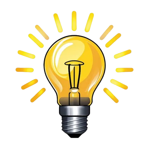 glowing yellow light bulb transparent background conceptual design theme 1102681 1995 removebg preview